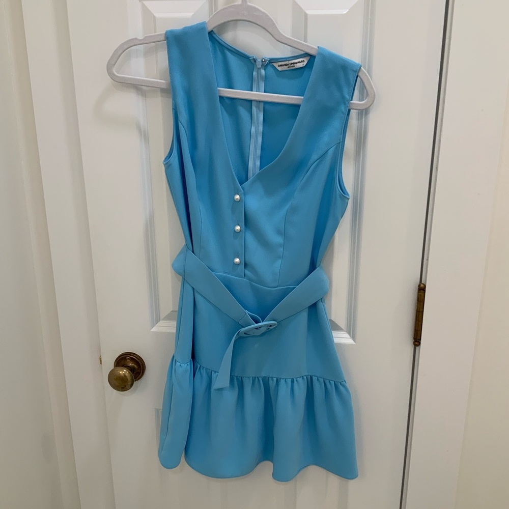 Blue amanda uprichard dress
